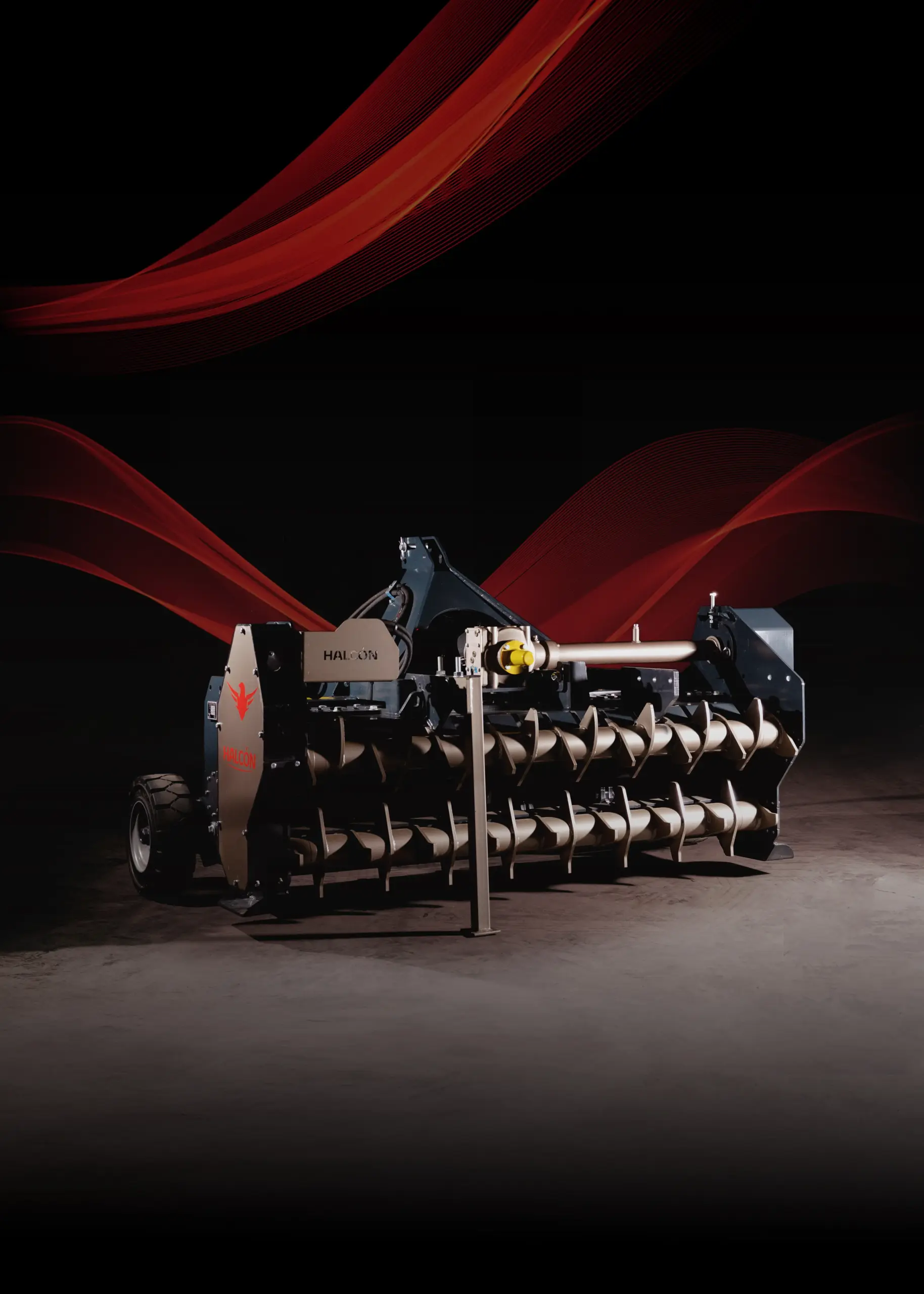 trituradora th200mf destacado halcón agrícola